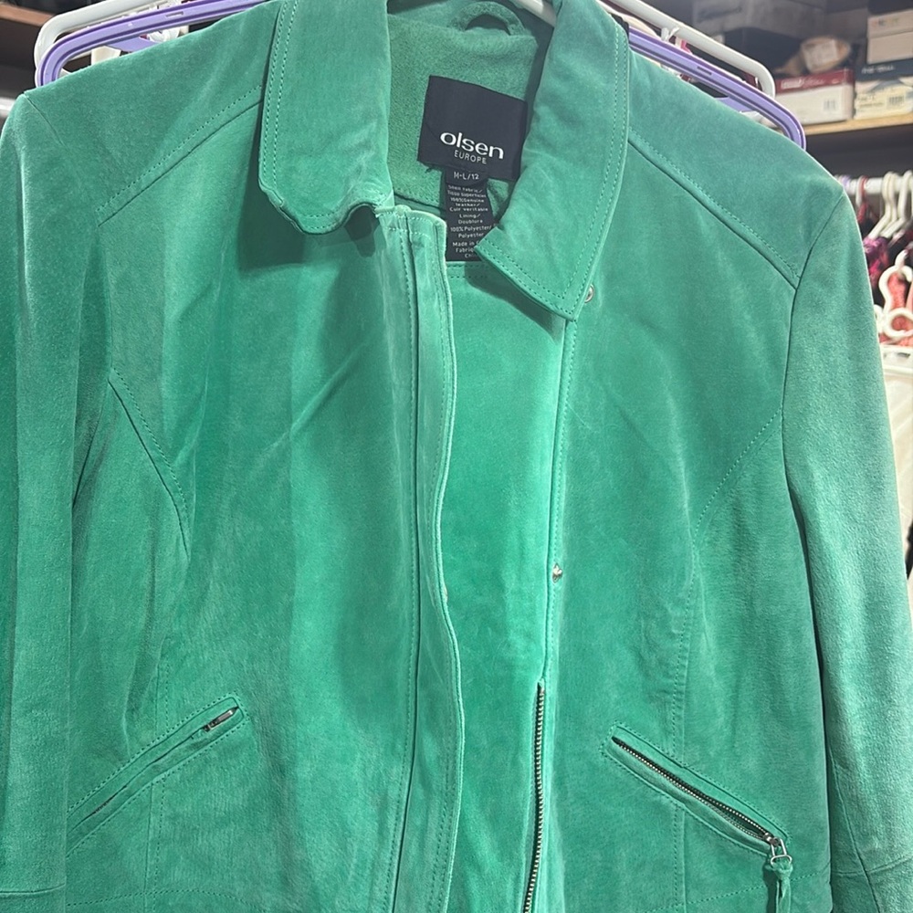 Olsen Leather (suede) Jacket